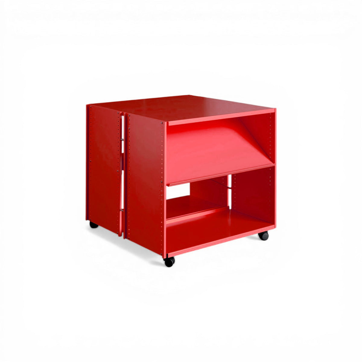 Lehni Aluminium Shelf System - Back2Back with Casters – view 6