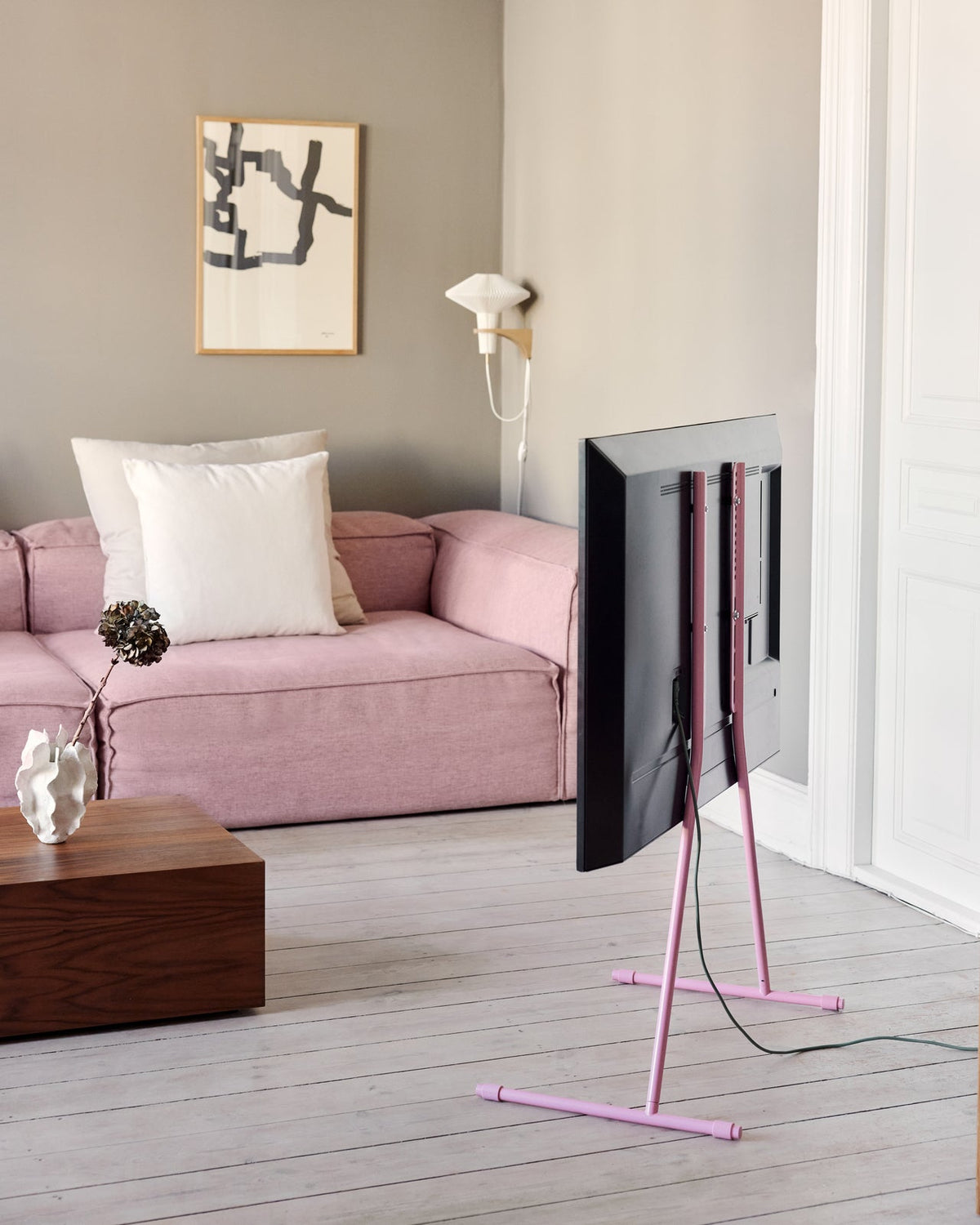 Viva TV-Ständer - Charcoal – Pedestal – Ansicht 5