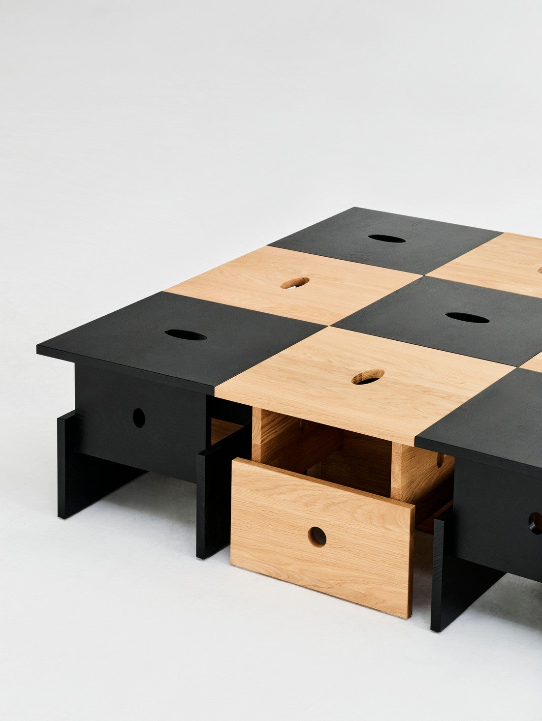 Wood Box Coffee Table – HAY – view 3
