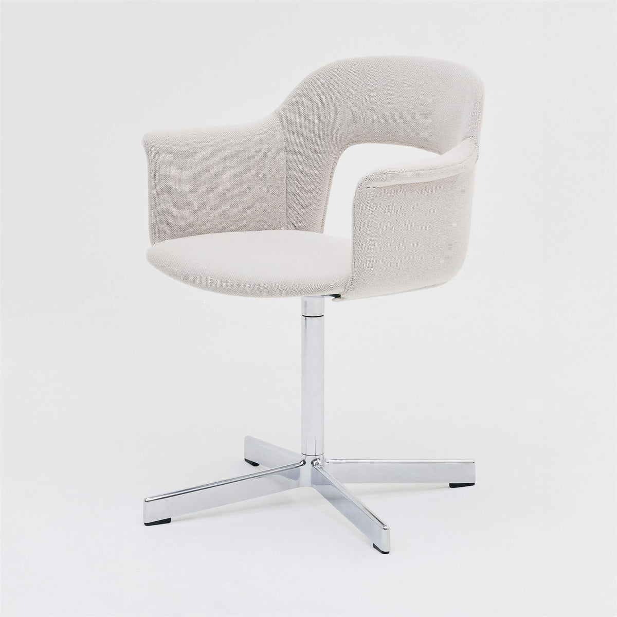 Layout Armchair 232 with 4 Star Swivel Base – HAY – view 5