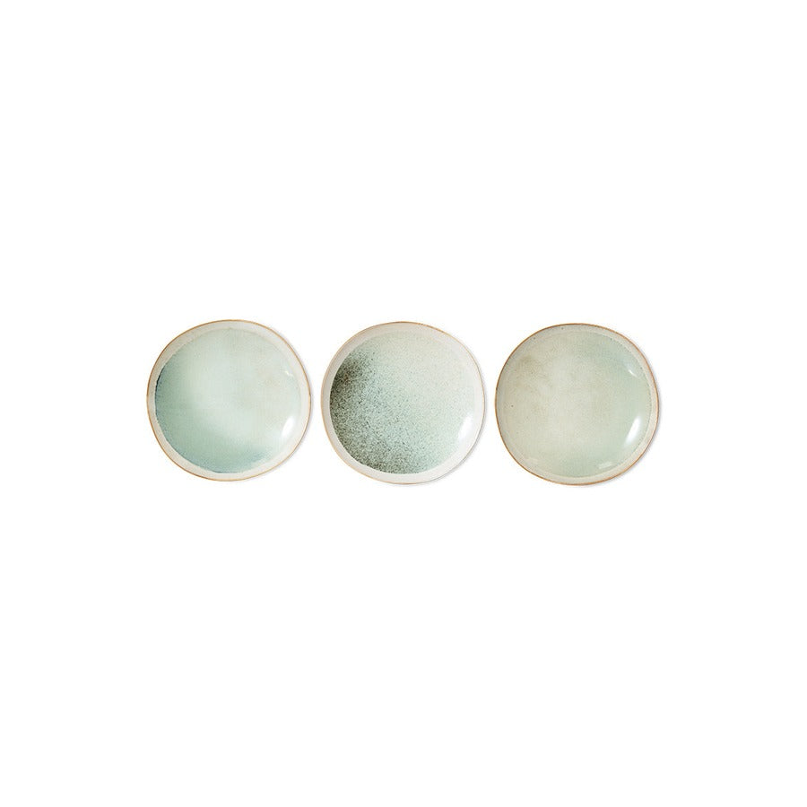 70s Ceramics – Side Plates, Mist (set of 2) – HKLIVING – view 7