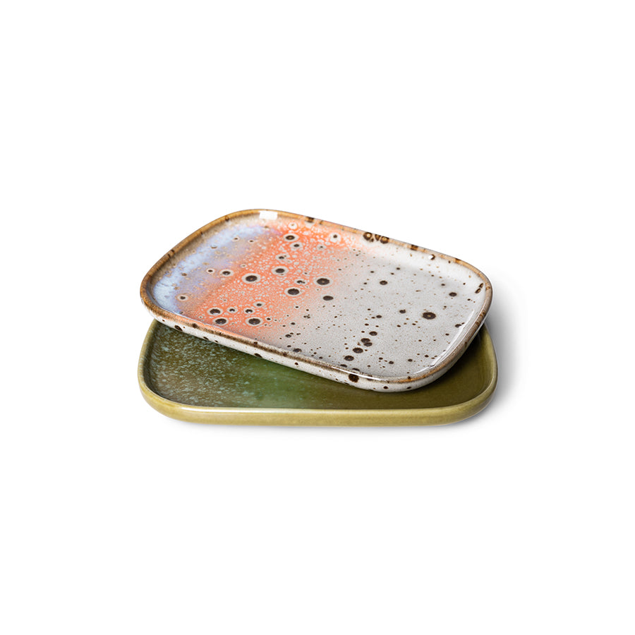 70s Ceramics – Small Trays, Atlas (set of 2) – HKLIVING – view 3
