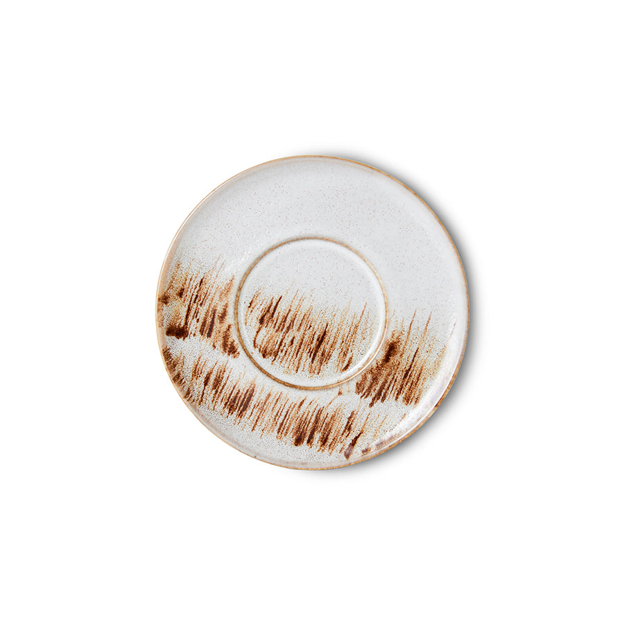 70s Ceramics – Saucers, Big Sur (set of 4) – HKLIVING – view 4