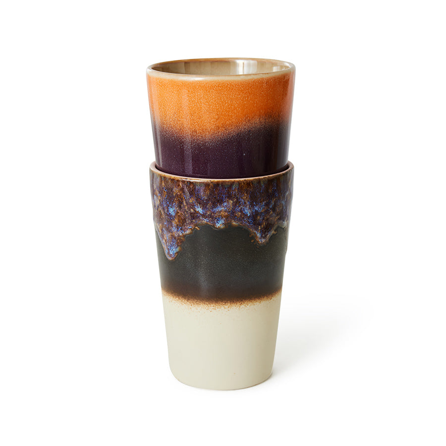 70s Ceramics – Tea Mugs, Dusk (set of 2) – HKLIVING – view 3