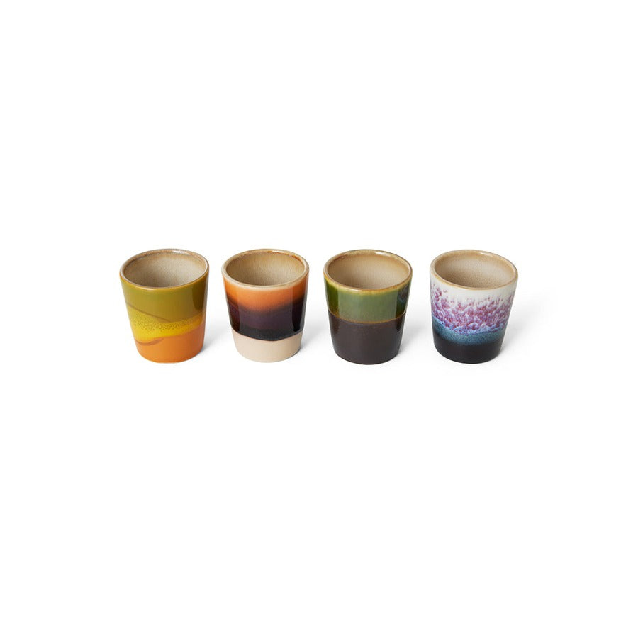 70s Ceramics – Egg Cups, Island (set of 4) – HKLIVING – view 3