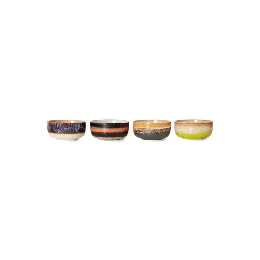 70s Ceramics – Dessert Bowls, Humus (set of 4) – HKLIVING – view 4