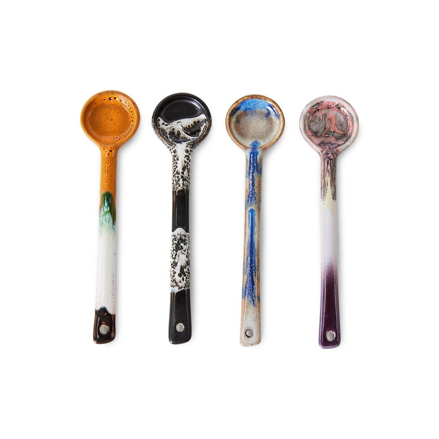 70s Ceramics – Spoons M, Force (set of 4) – HKLIVING