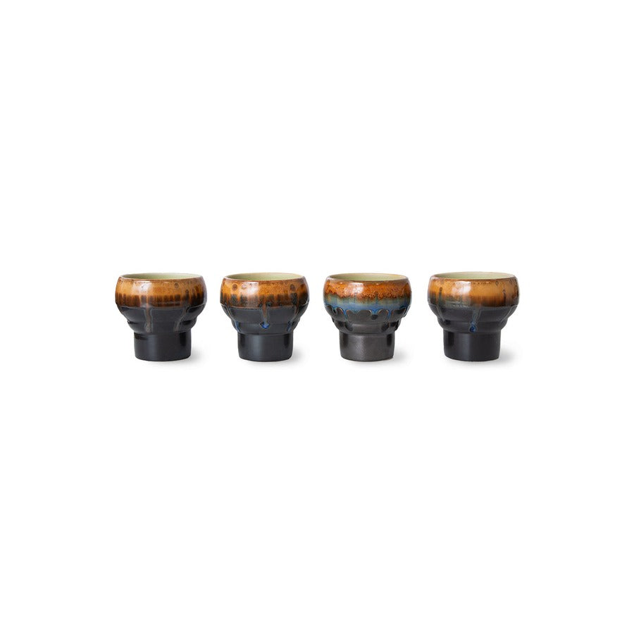 70s Ceramics – Lungo Mugs, Merge (set of 2) – HKLIVING – view 7