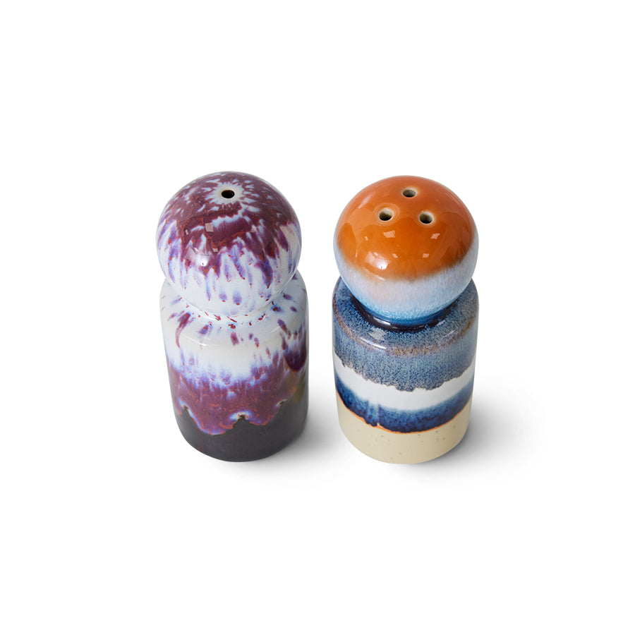 70s Ceramics – Salt & Pepper Jars, Stargaze – HKLIVING – view 3