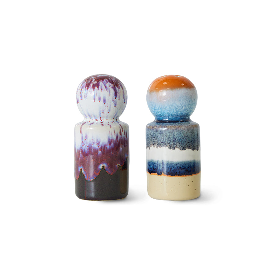 70s Ceramics – Salz- & Pfefferstreuer, Stargaze – HKLIVING