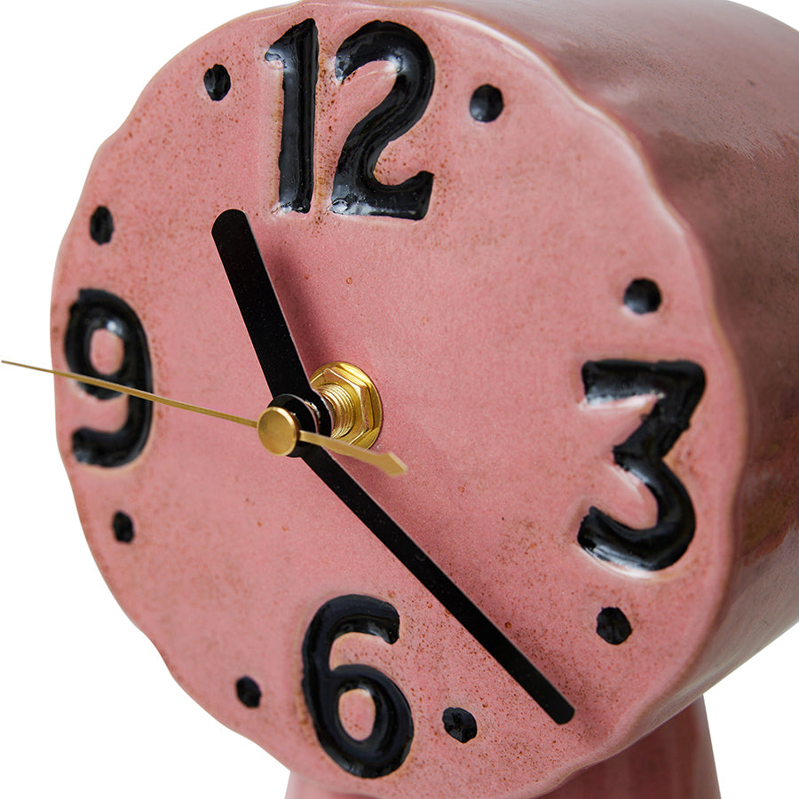 Retro Ceramic Clock – HKLIVING – view 7