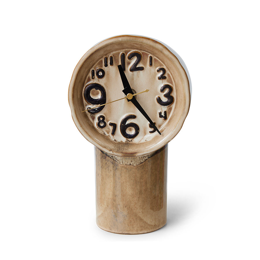 Retro Ceramic Clock – HKLIVING – view 3