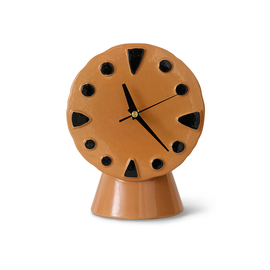 Retro Ceramic Clock – HKLIVING – view 5