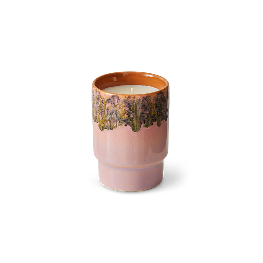 70s Ceramics – Small Scented Candle, Miami – HKLIVING