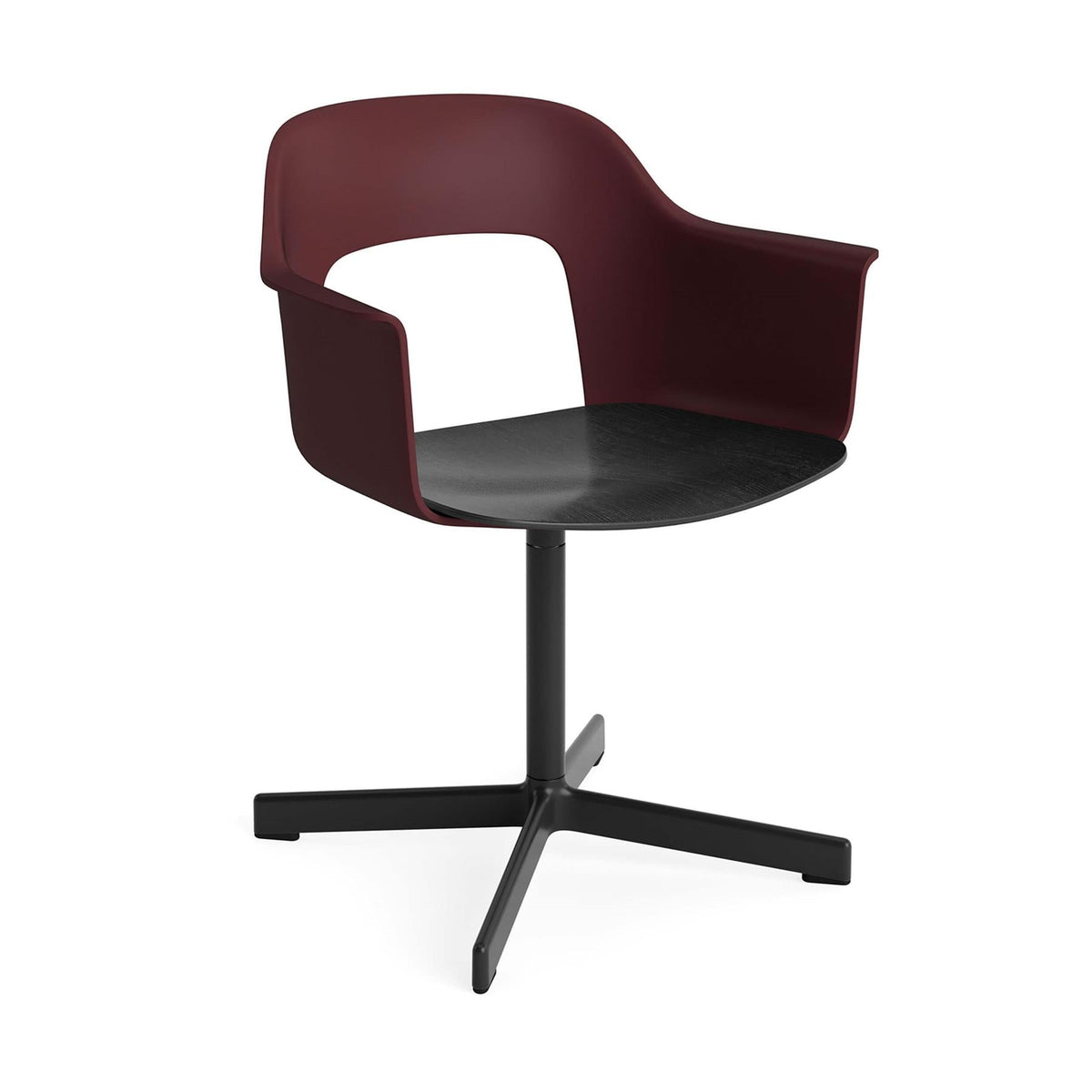 Layout Armchair 232 with 4 Star Swivel Base – HAY – view 62
