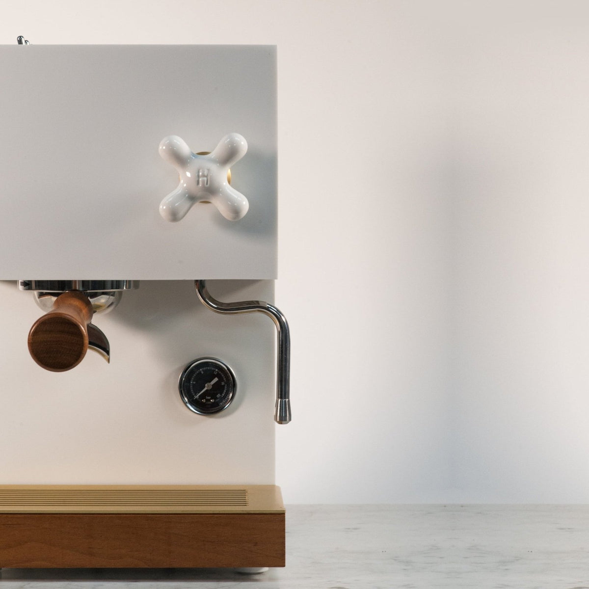 AnZa White - Espresso Machine (EU Plug) - Kaffeemaschine - AnZa – Ansicht 3