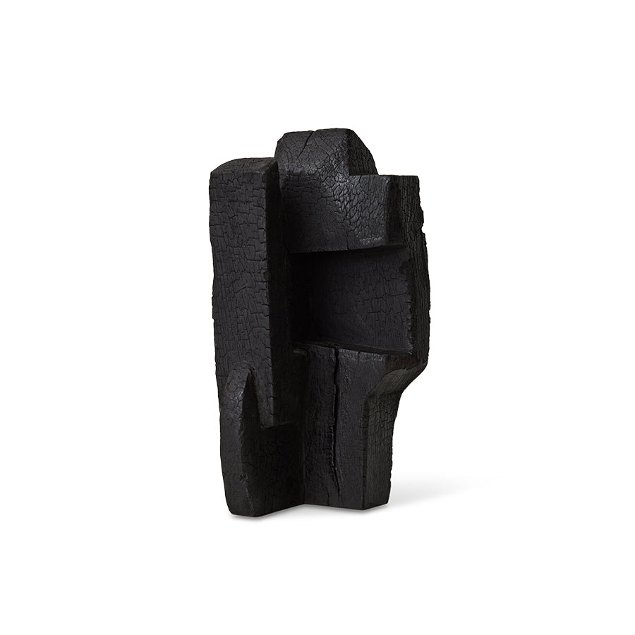Burned Wooden Sculpture – HKLIVING – view 5
