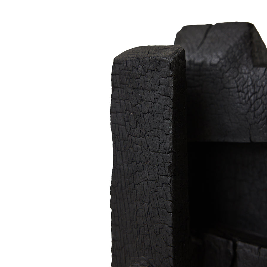 Burned Wooden Sculpture – HKLIVING – view 6