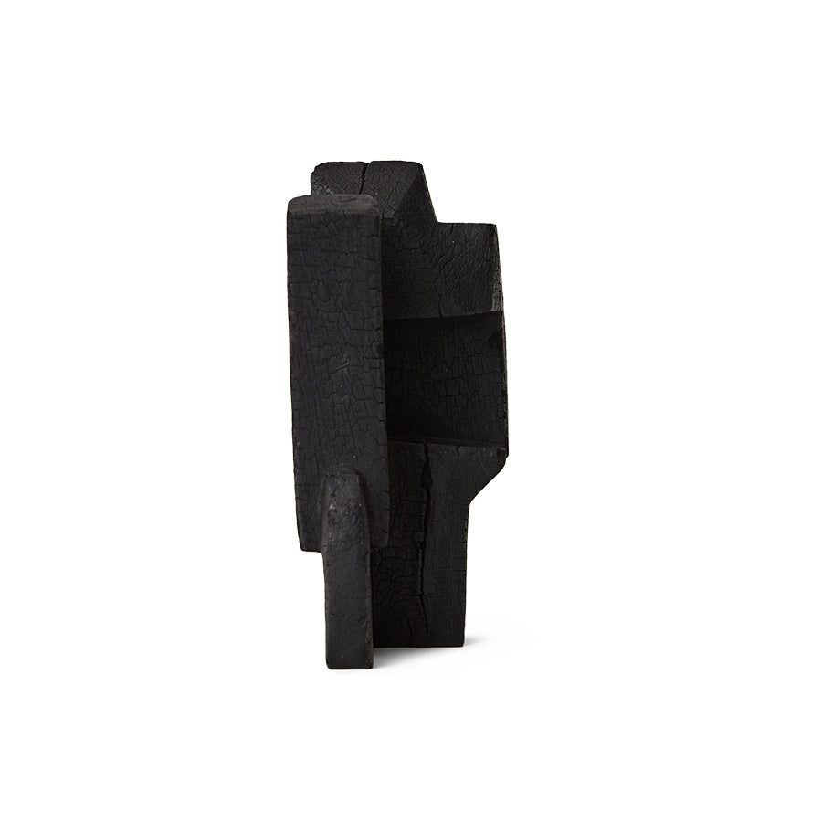 Burned Wooden Sculpture – HKLIVING