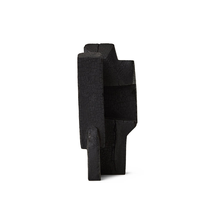 Burned Wooden Sculpture – HKLIVING