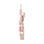 H 160 cm, Soft Pink