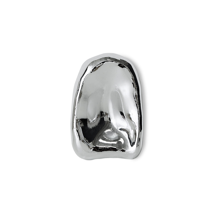 Glass sculpture chrome no.1 – HKLIVING