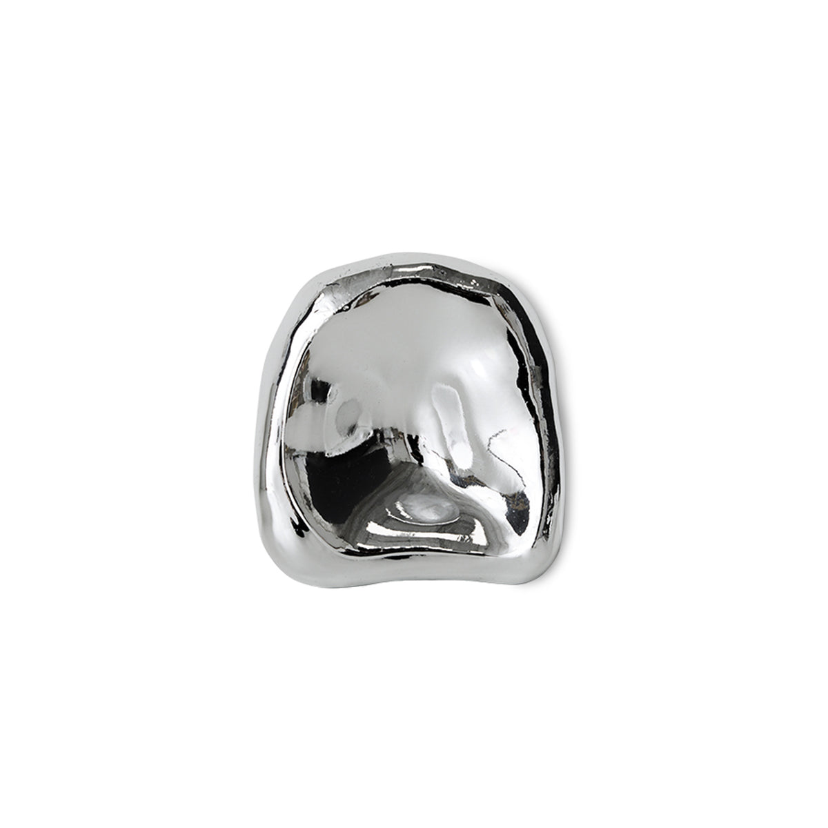 Glass sculpture chrome no.2 – HKLIVING
