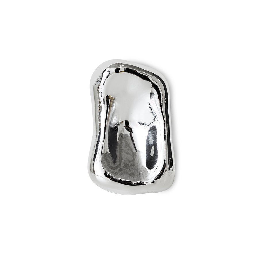 Glass sculpture chrome no.3 – HKLIVING