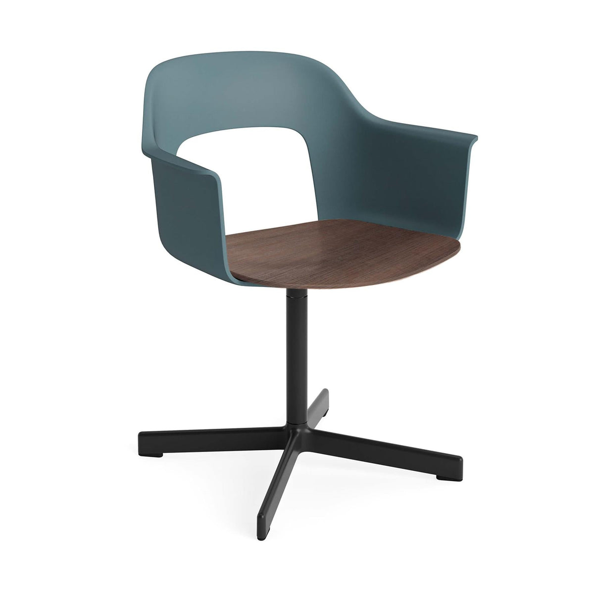 Layout Armchair 232 with 4 Star Swivel Base – HAY – view 46