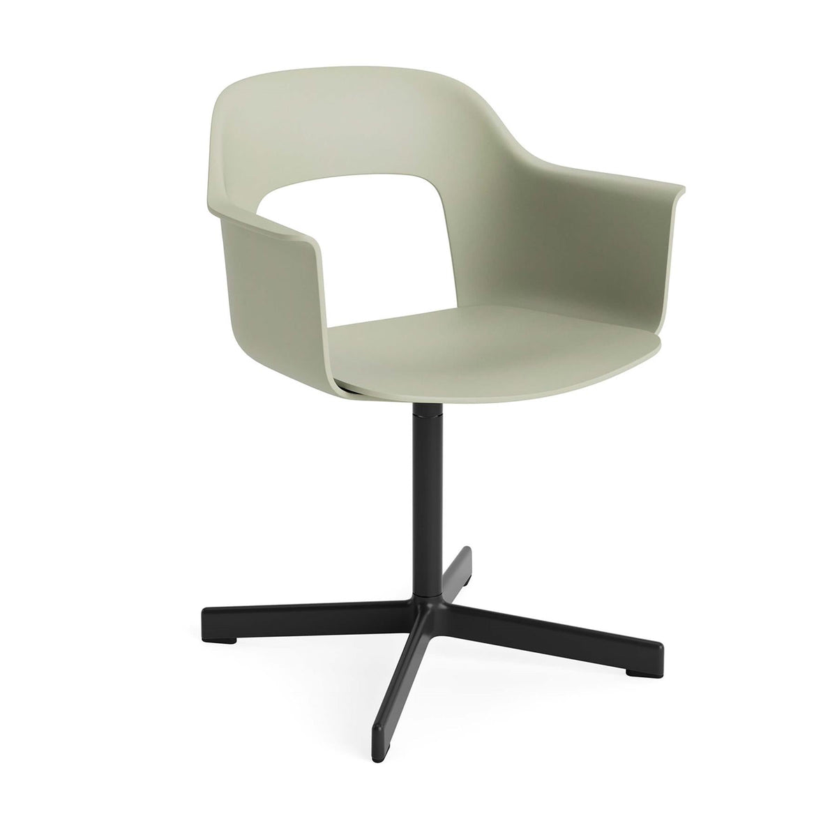 Layout Armchair 231 with 4 Star Swivel Base – HAY – view 17