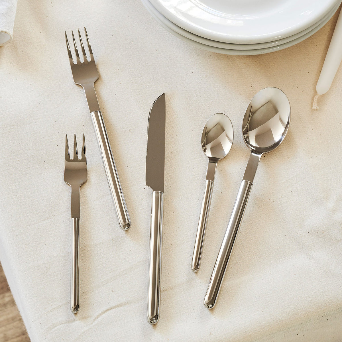 Mono Oval Besteckset, 24-teilig – Ansicht 3
