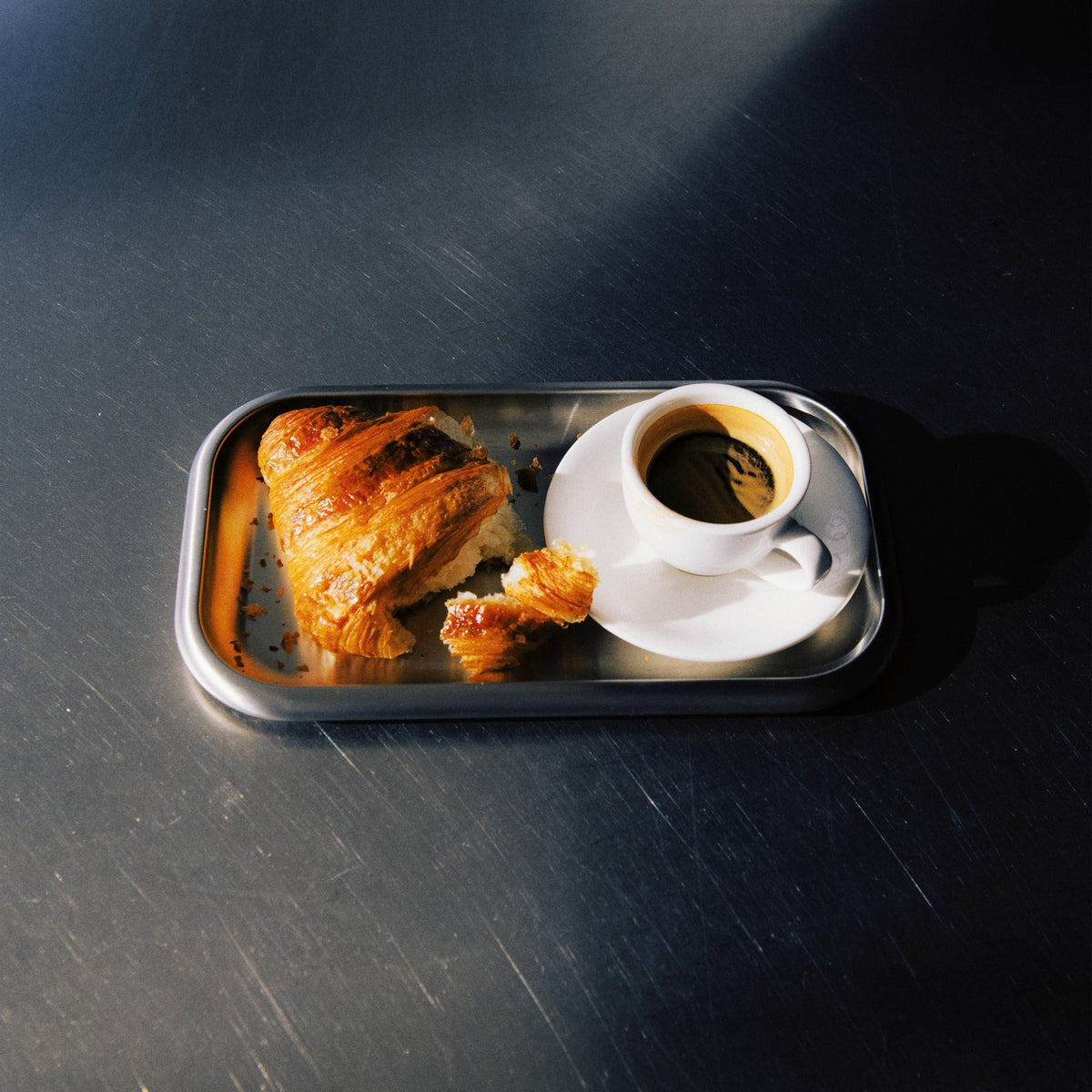 Small Steel Serving Tray – Service Projects – view 3