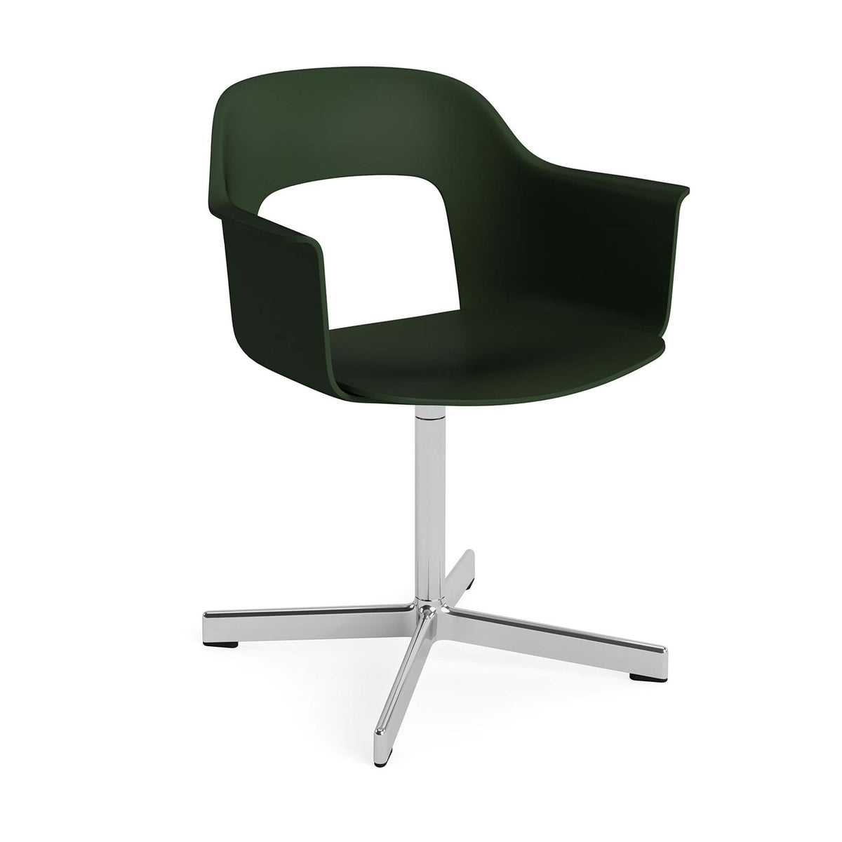 Layout Armchair 231 with 4 Star Swivel Base – HAY – view 9