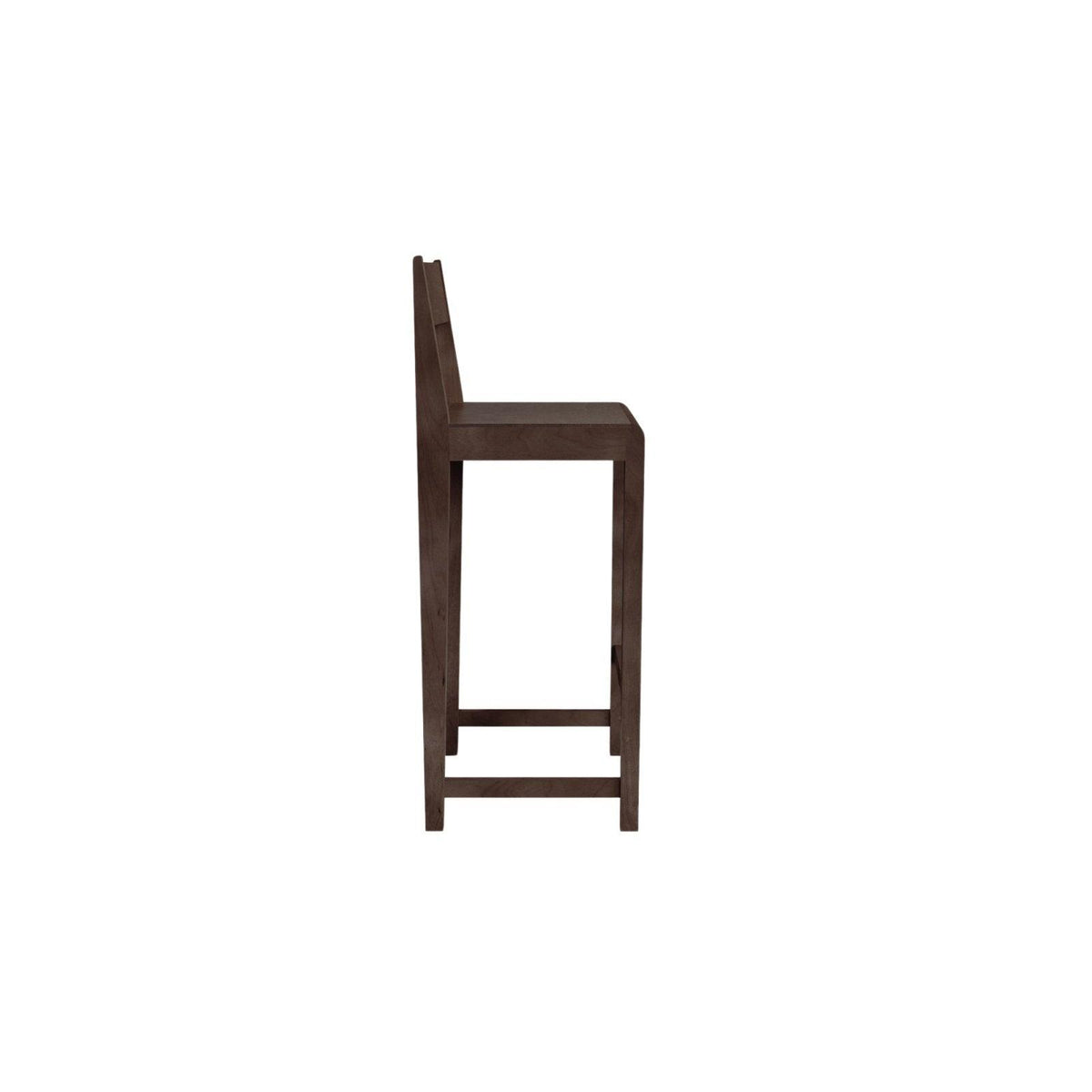 Bar Chair 01 - Dark Birch - H76 - Chairs - Frama