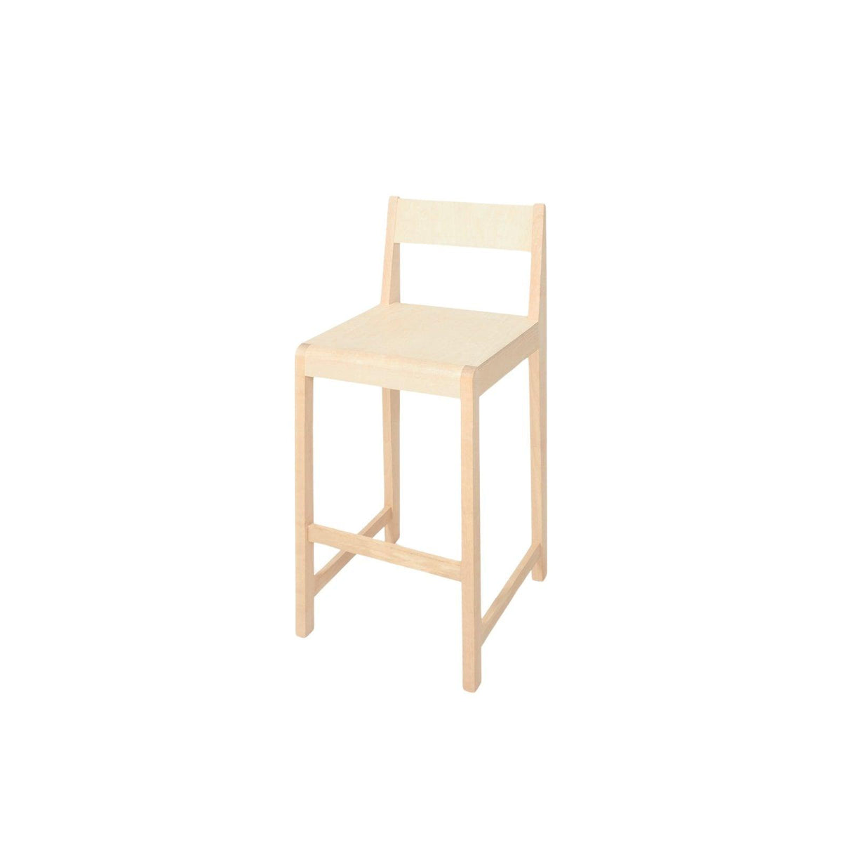 Bar Chair 01 - Natural Birch - H65 - Chairs - Frama – view 7