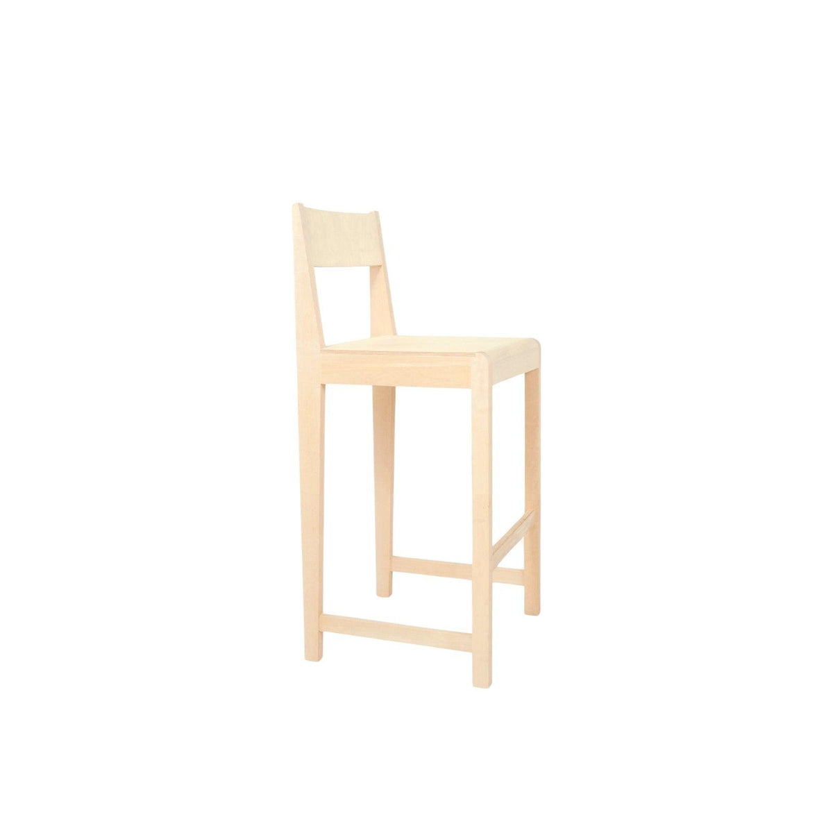 Bar Chair 01 - Natural Birch - H65 - Chairs - Frama – view 3