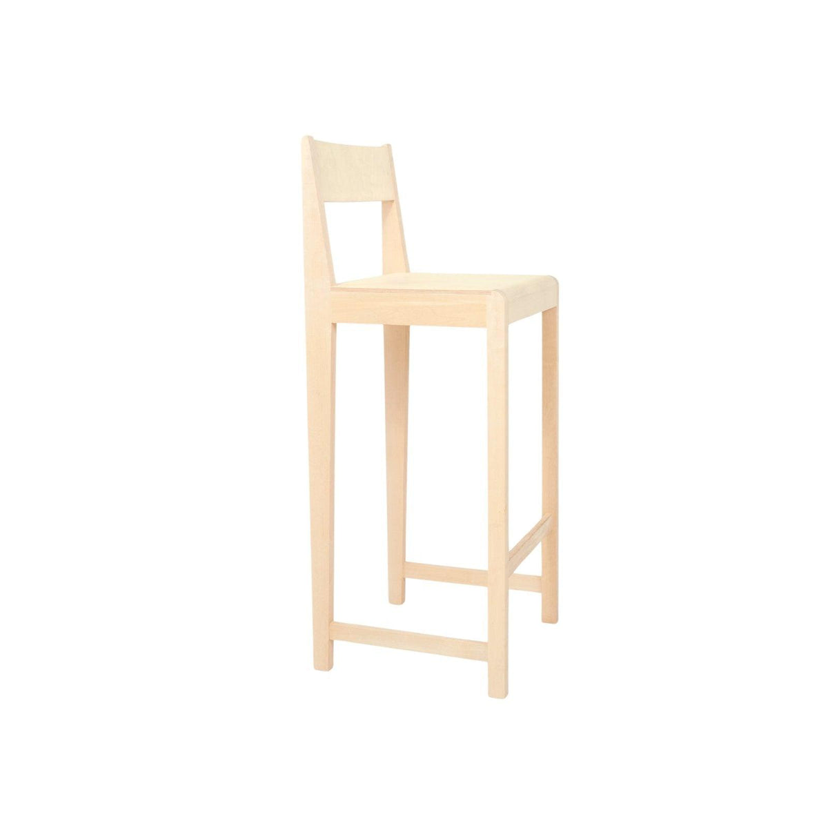 Bar Chair 01 - Natural Birch - H76 - Chairs - Frama
