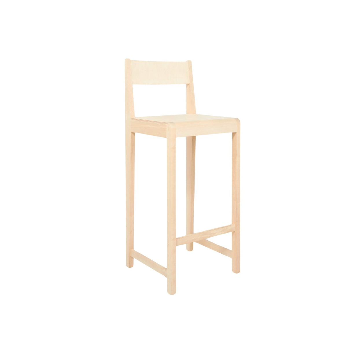 Bar Chair 01 - Natural Birch - H76 - Chairs - Frama