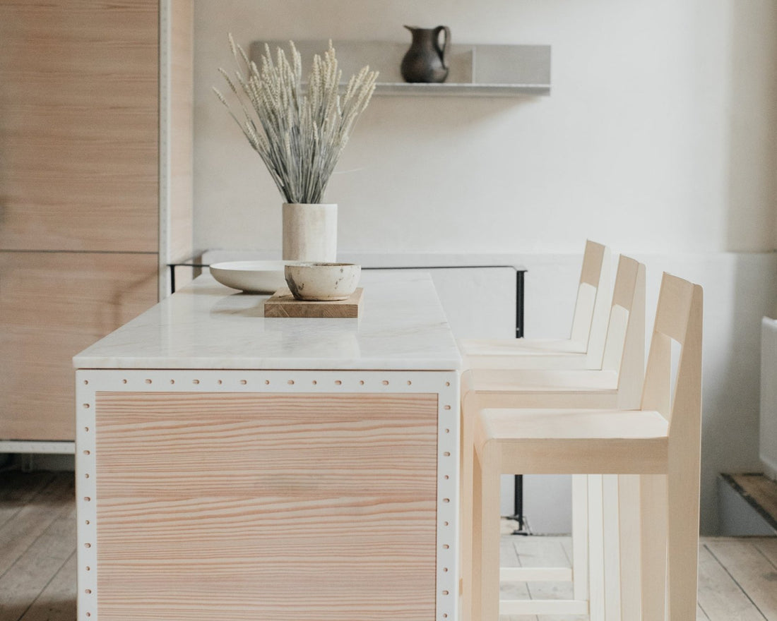Bar Chair 01 - Natural Birch - H76 - Chairs - Frama