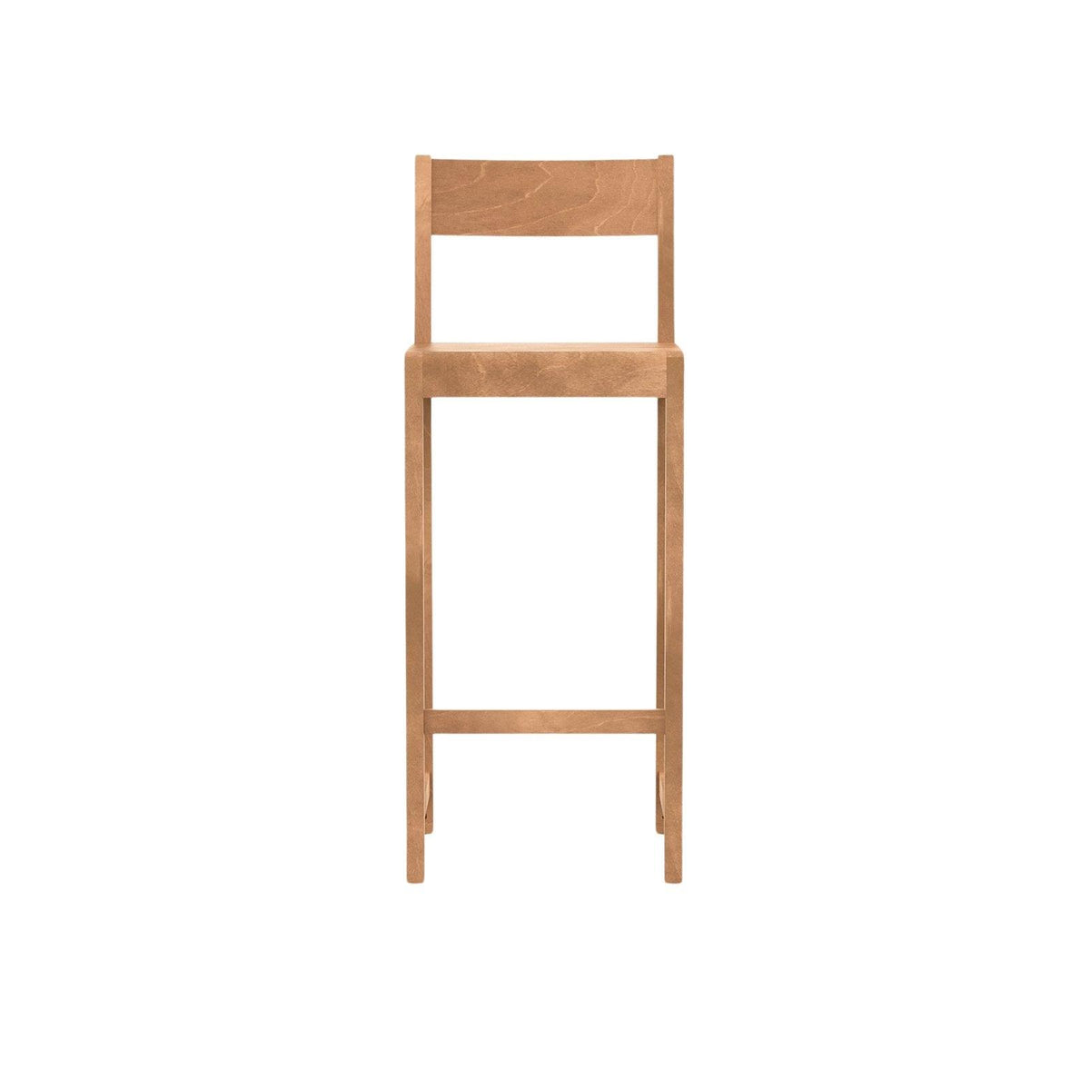 Bar Chair 01 - Warm Brown Birch - H76 - Chairs - Frama – view 4
