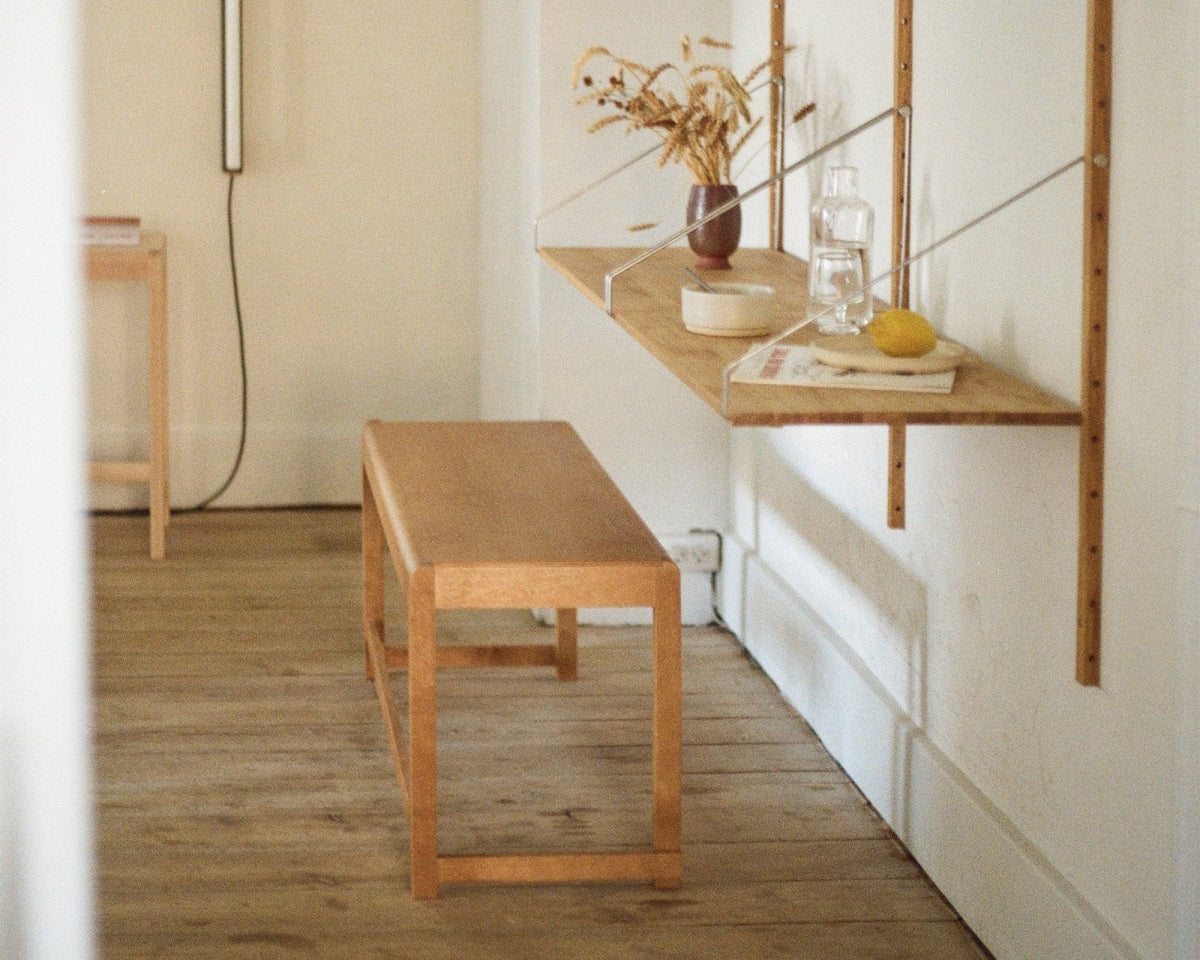 Bench 01 - Warm Brown Birch - Benches - Frama – view 3