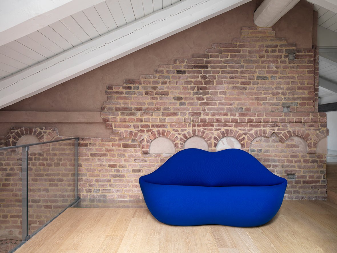 Bocca Unlimited Sofa - Blue 012 - Sofas - Gufram