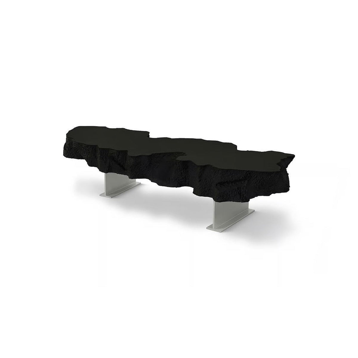 Gufram Broken Bench Almost Black