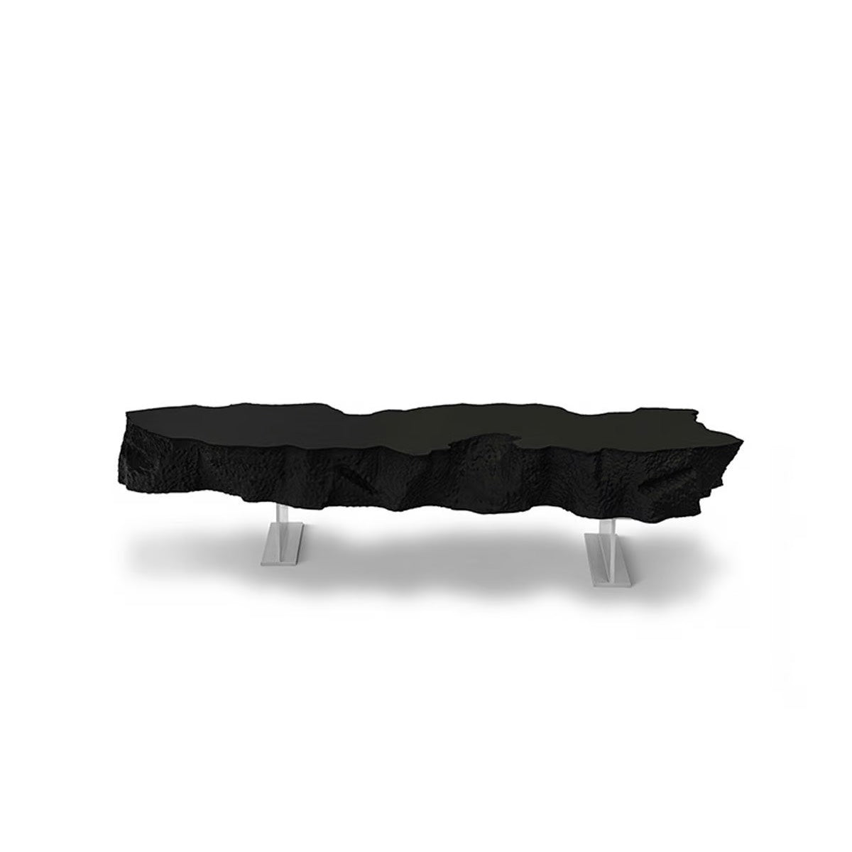 Broken Bench Almost Black - Benches - Gufram