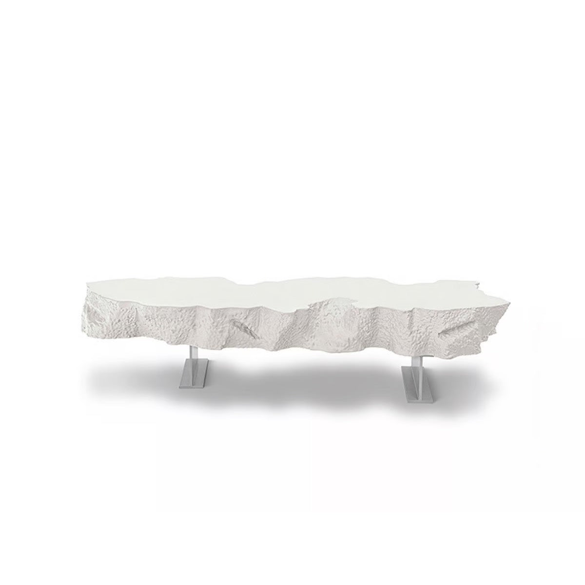 Broken Bench Almost White - Benches - Gufram