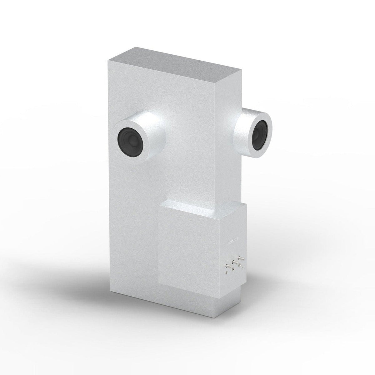 Brutalist Speaker - Metal - Lautsprecher - Transparent