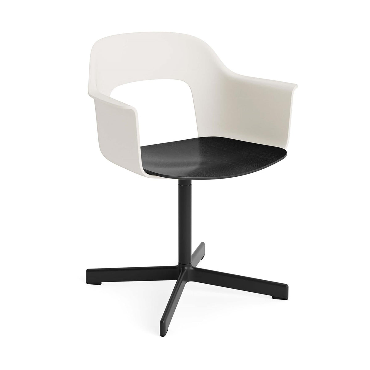 Layout Armchair 232 with 4 Star Swivel Base – HAY – view 74