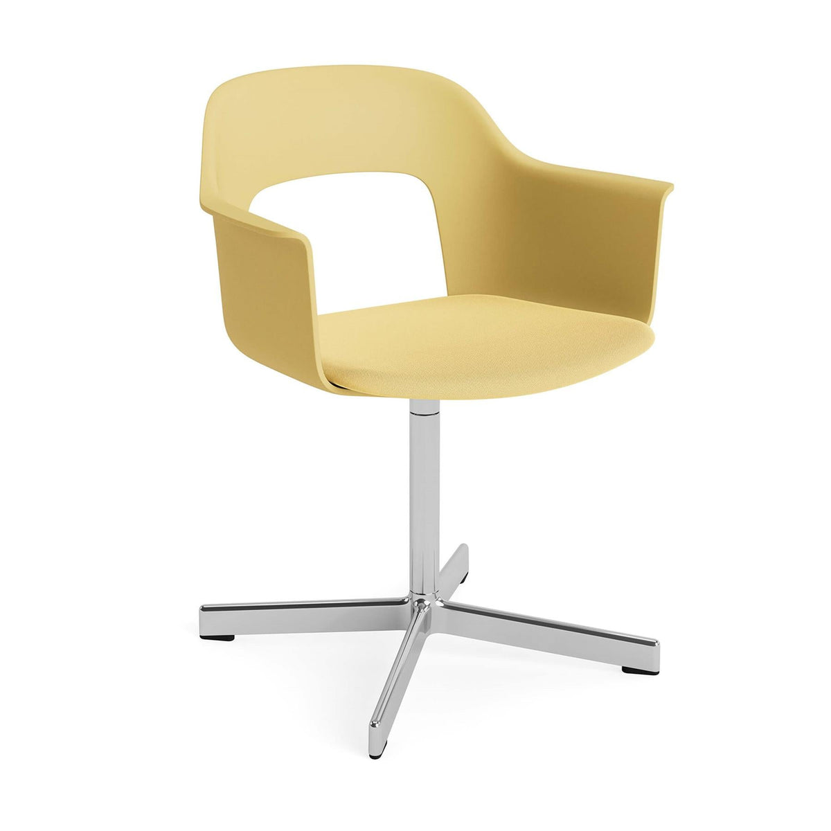 Layout Armchair 233 with 4 Star Swivel Base – HAY – view 7