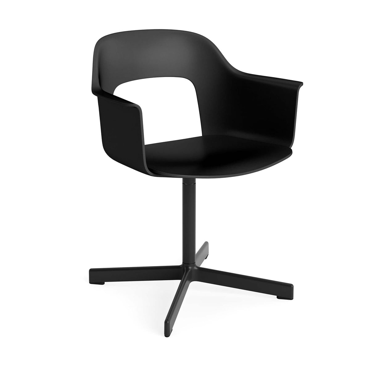 Layout Armchair 231 with 4 Star Swivel Base – HAY – view 11