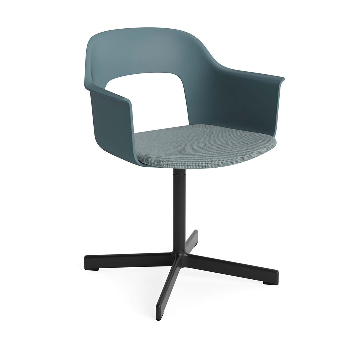 Layout Armchair 233 with 4 Star Swivel Base – HAY – view 6